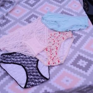 Four Pairs of Womens Panties
